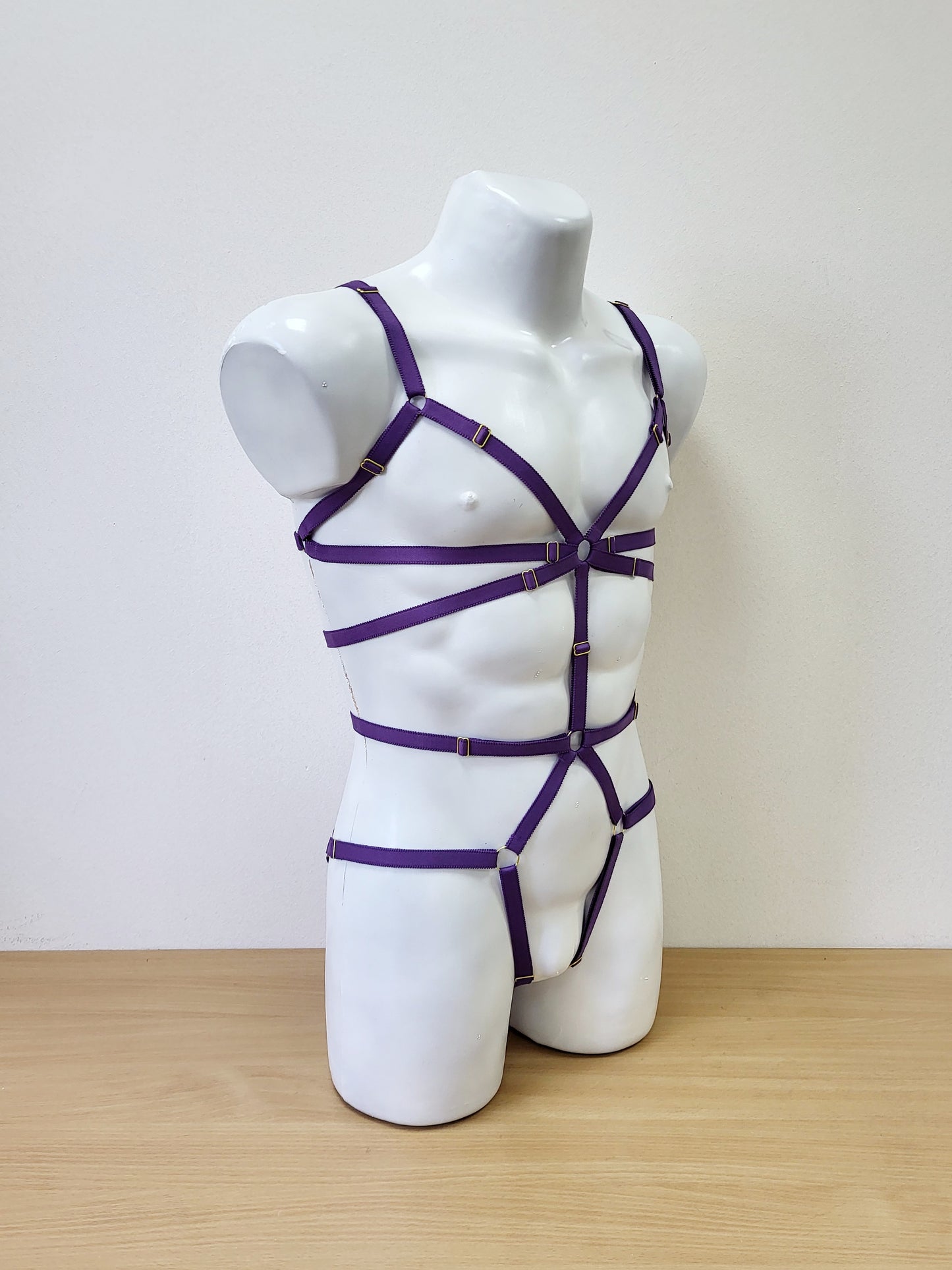 Mokosh men - festival man harness outfit