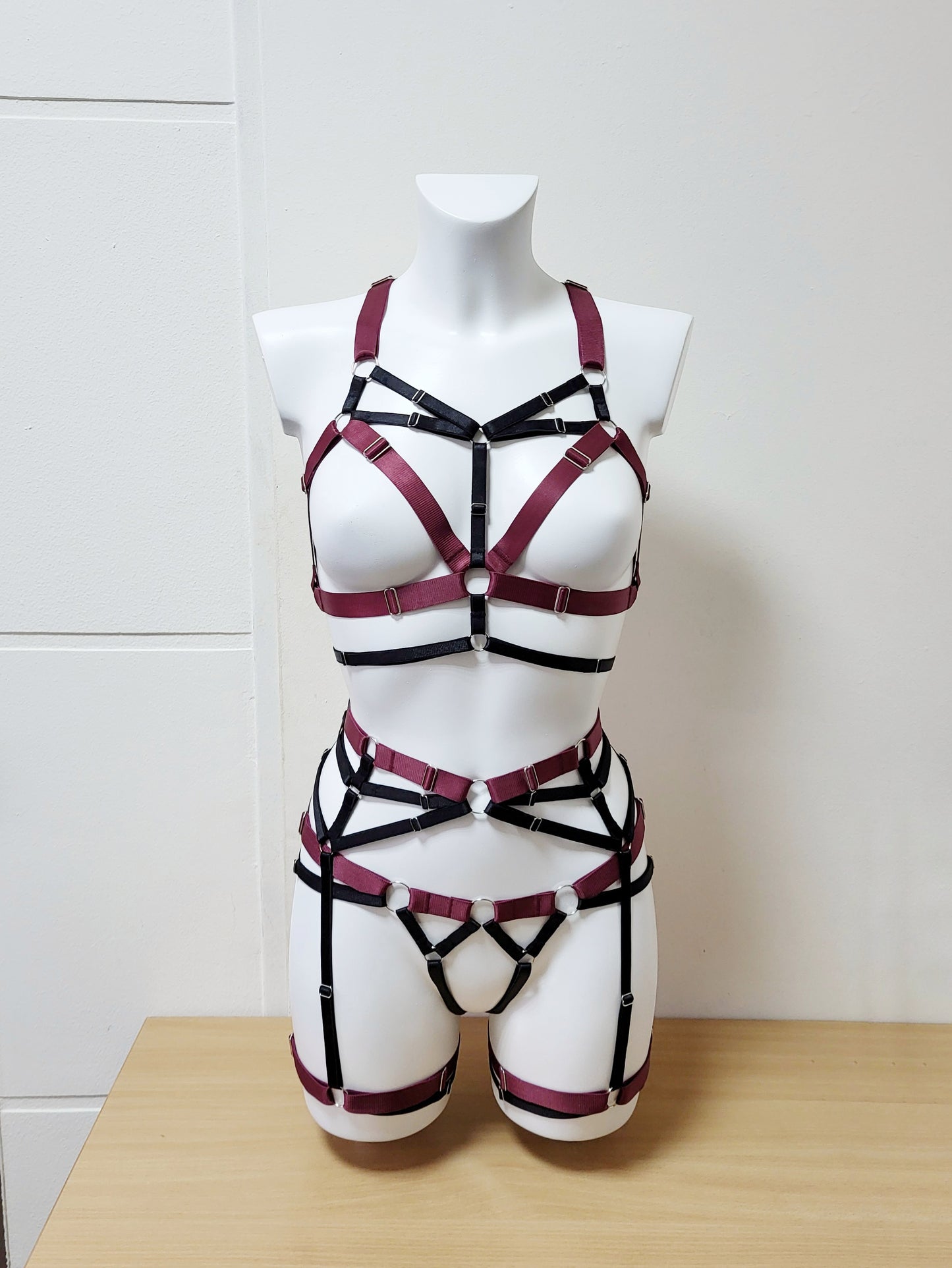 Chaos - bondage women lingerie harness outfit