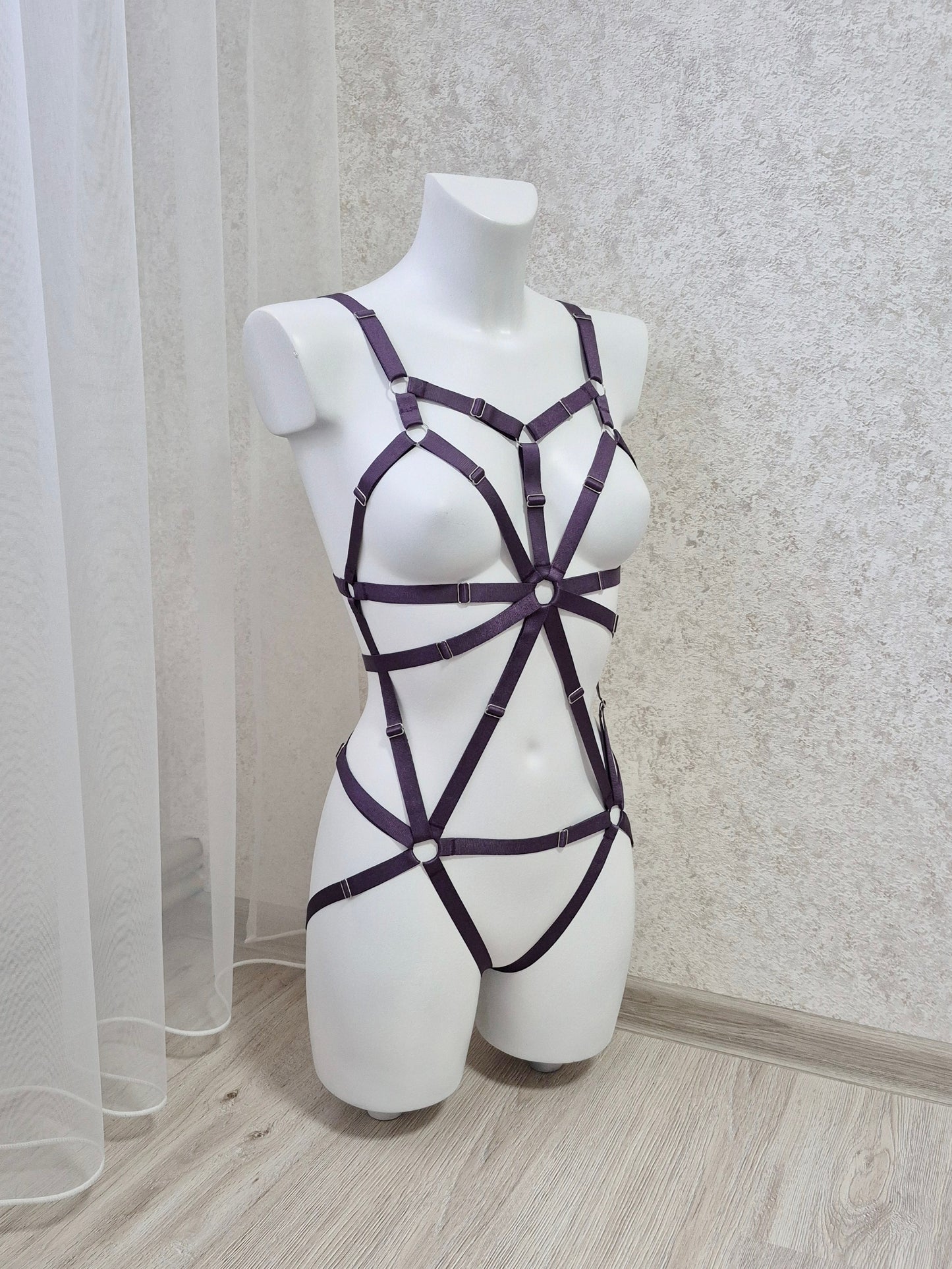 Dagur - open women harness lingerie with straps