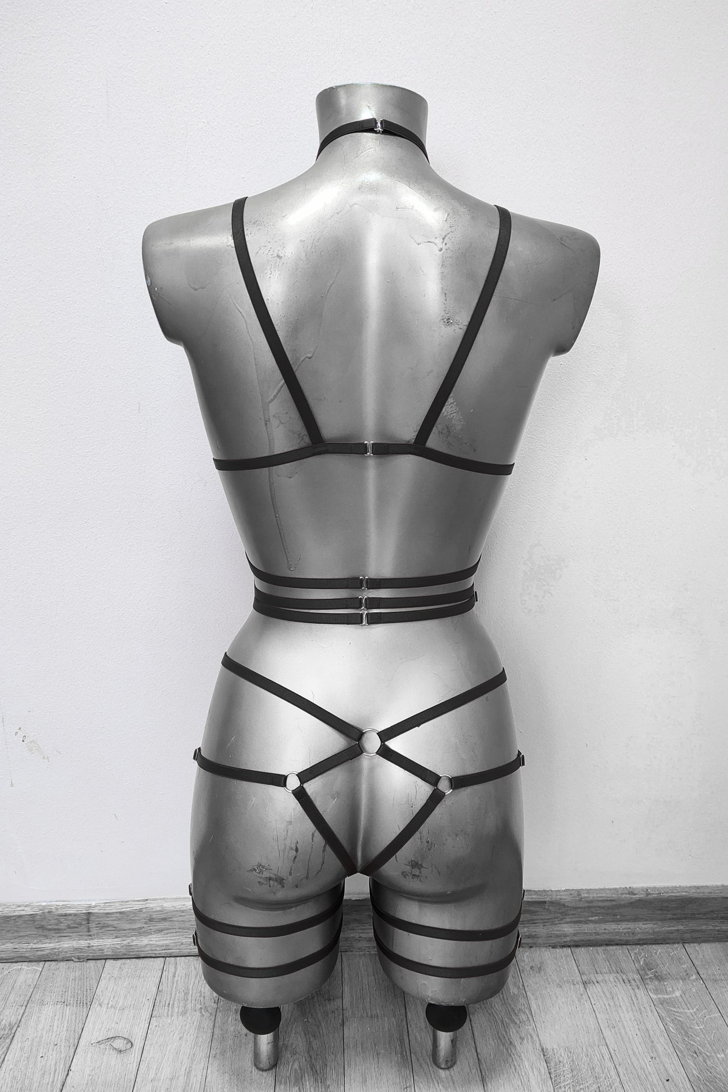 Siren II - fullbody woman harness bodysuit