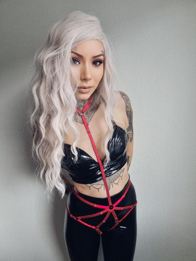 Lada - festival harness bondage women bodysuit
