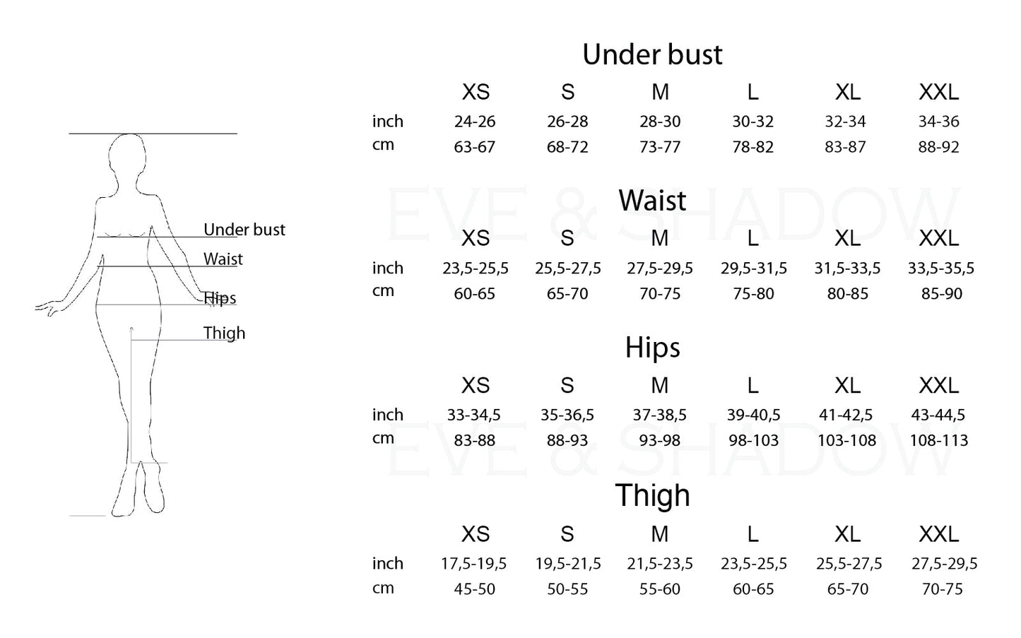 Anakonda - leg garters women