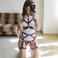 Banshee - festival lingerie harness set for women
