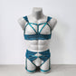 Cleopatra men - sissy lingerie set with open crotch panties