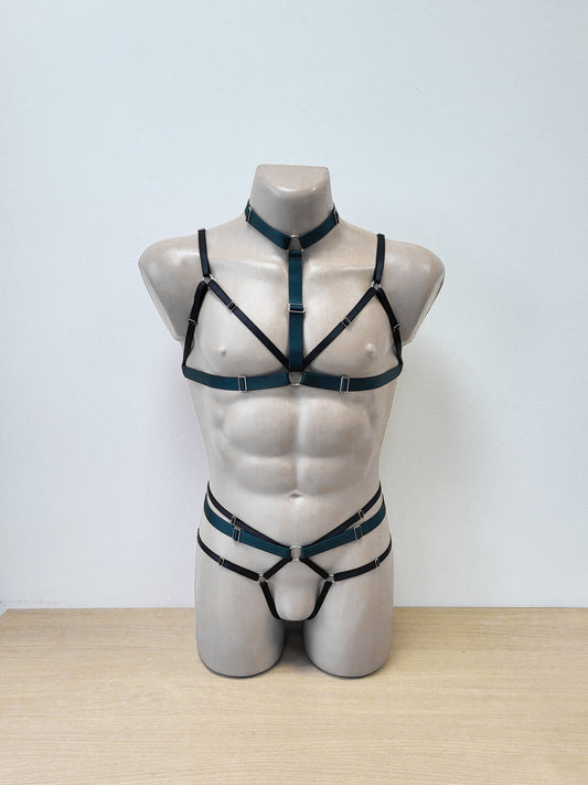 Khaleesi men - chest harness man gay harness rave clothing