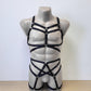 Sif men - full body black man festival harness set