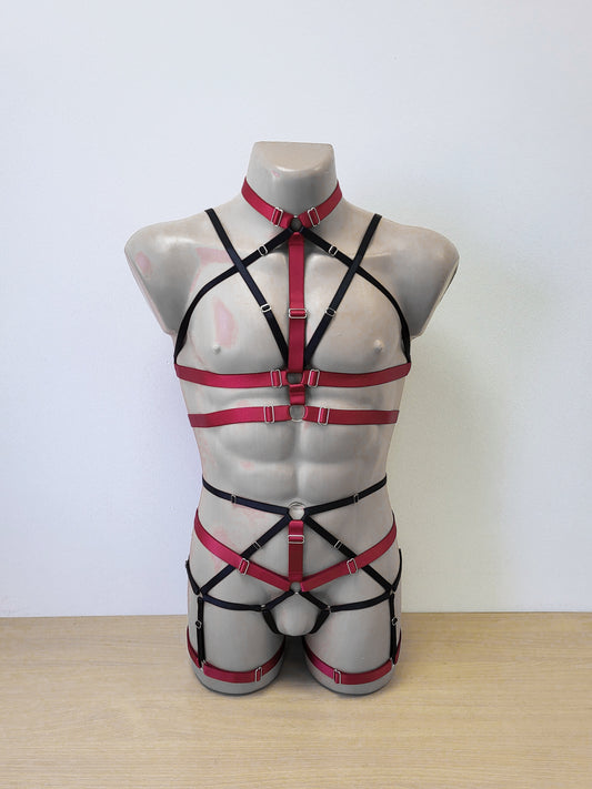 Charybdis men - chest man harness rave outfit gay harness