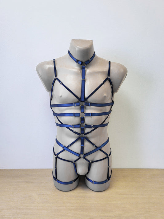 Scylla II men - full body mans open lingerie bondage