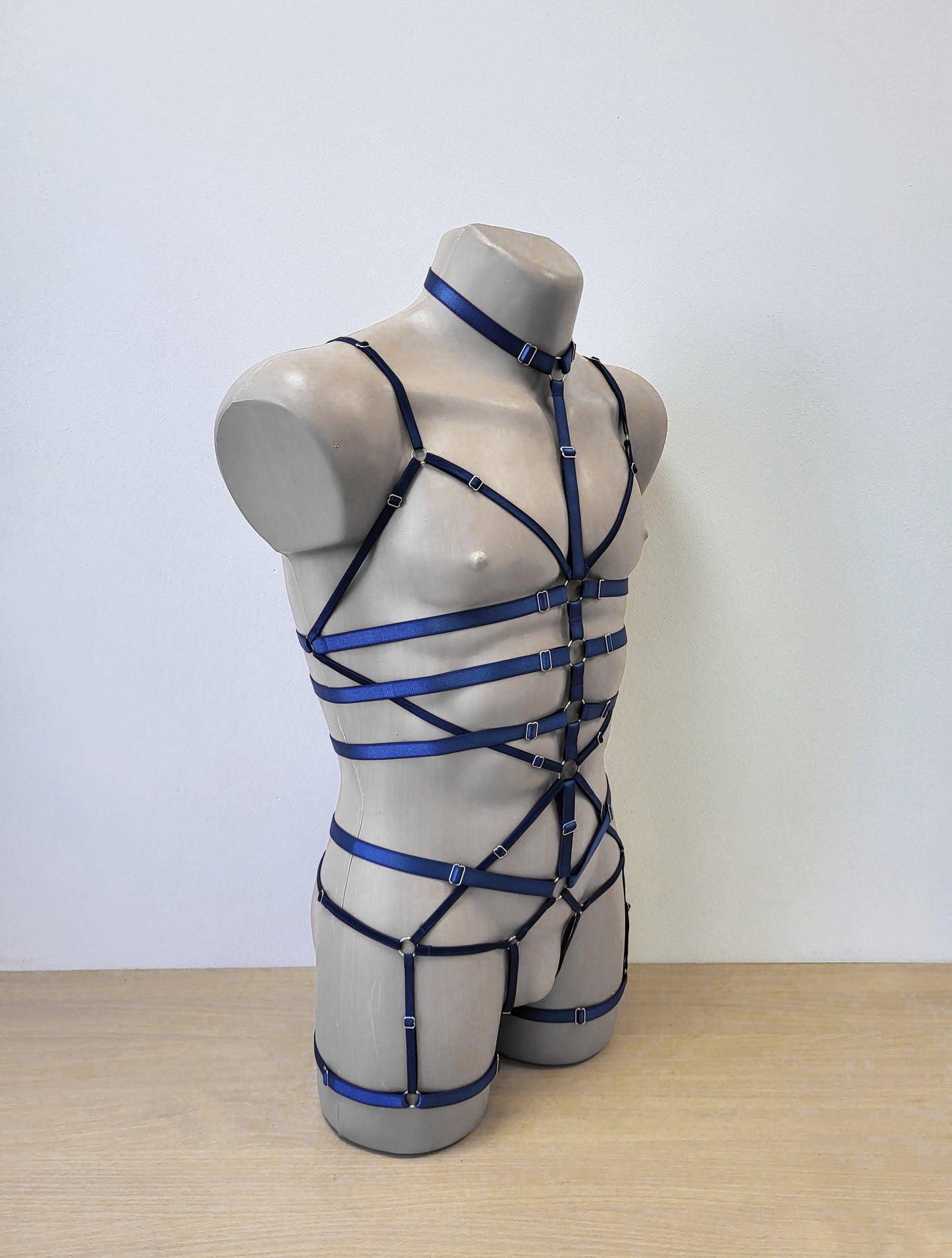 Scylla II men - full body mans open lingerie bondage