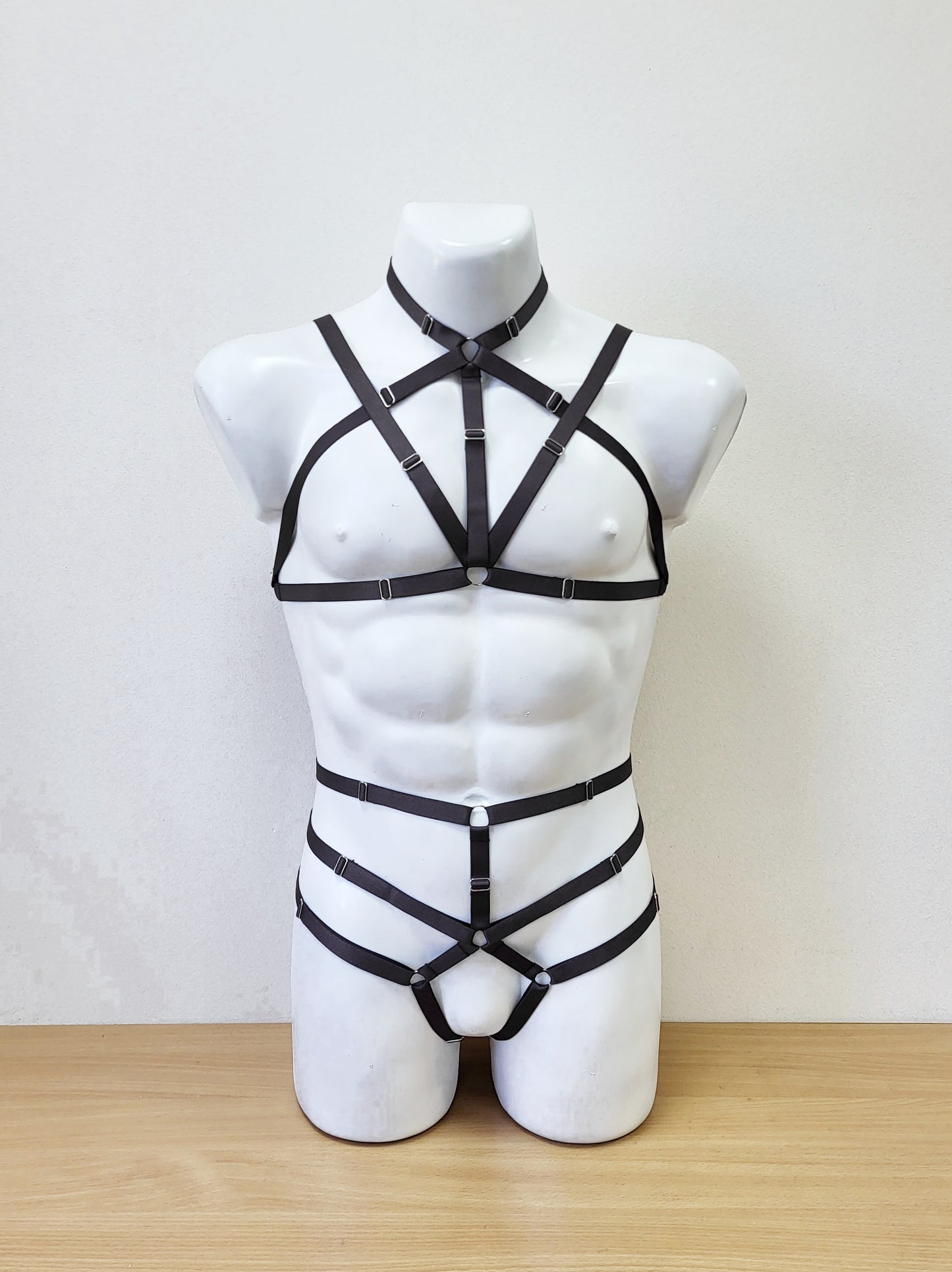 Katniss men - chest harness outfit for festival