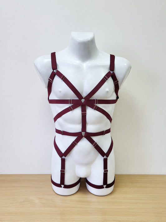 Shakti II men - full body rave man harness outfit