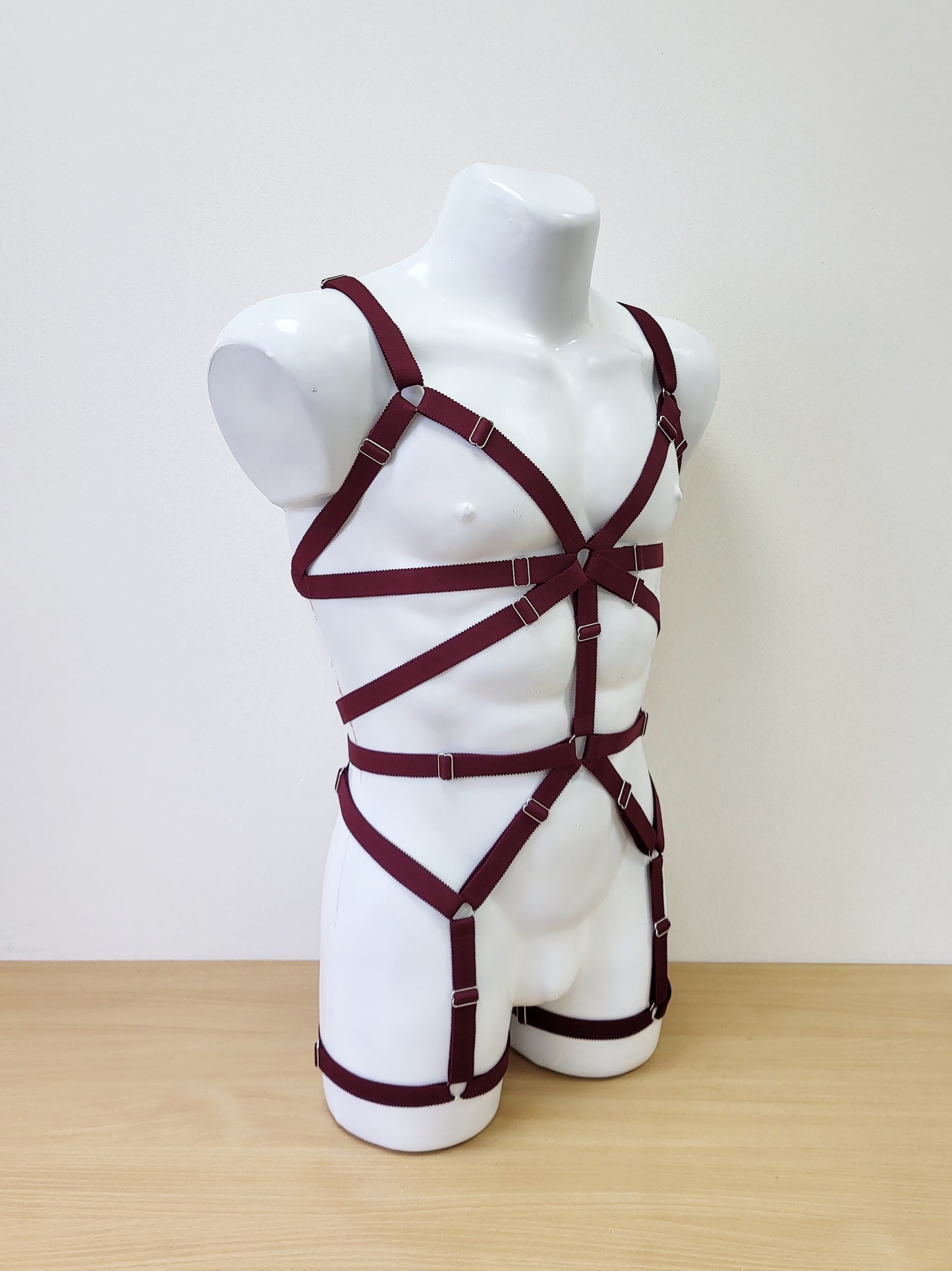 Shakti II men - full body rave man harness outfit