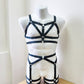 Pakhet men - open lingerie full body man harness set