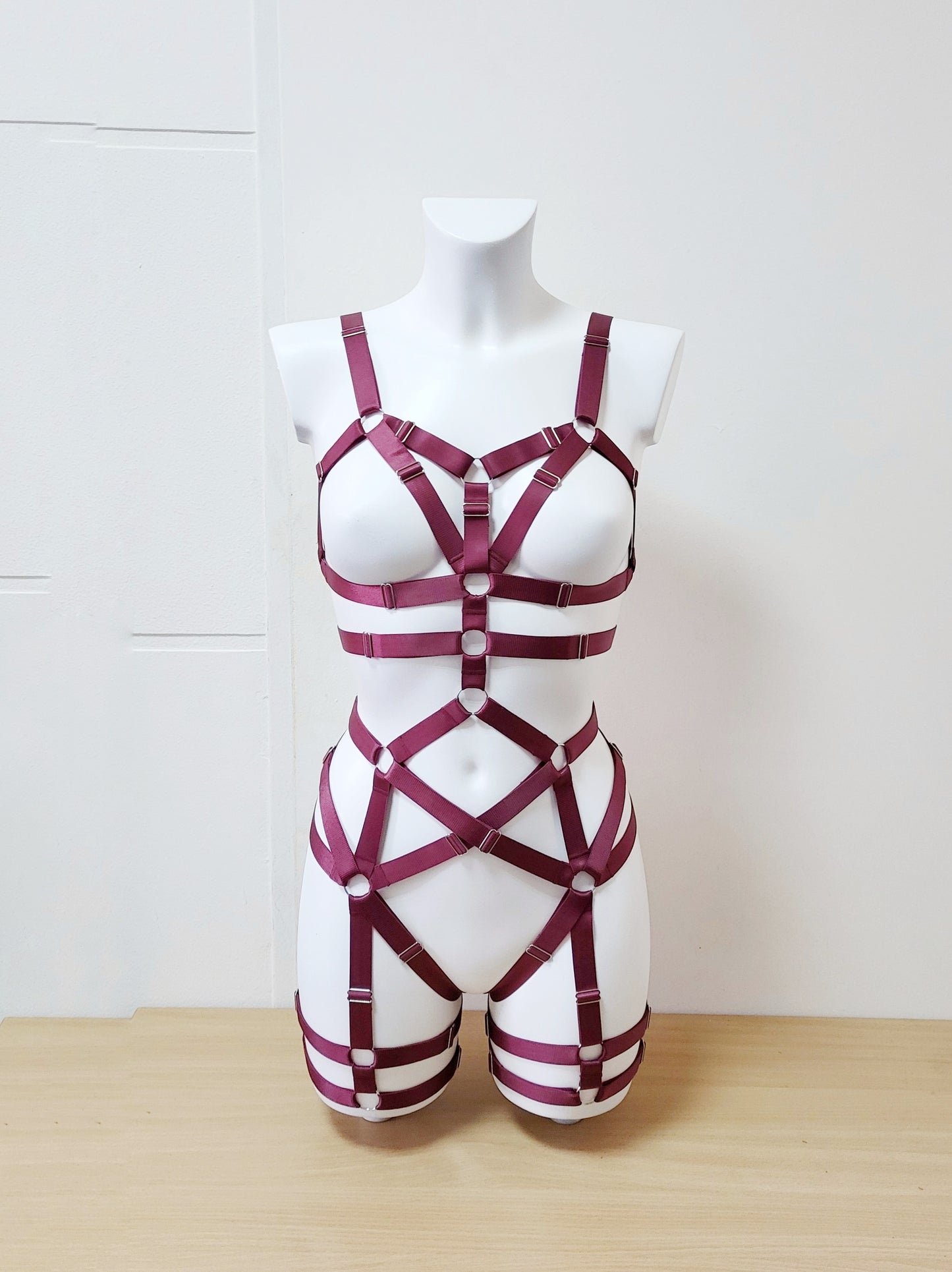 Demeter - harness lingerie set handmade lingerie women