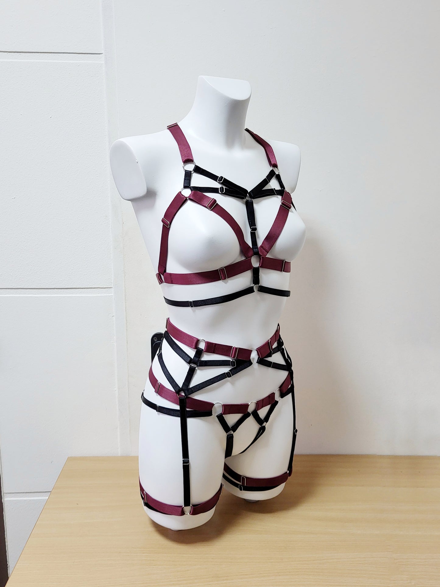Chaos - bondage women lingerie harness outfit
