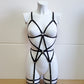 Hecate - women elastic harness bodysuit