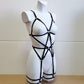 Hecate - women elastic harness bodysuit