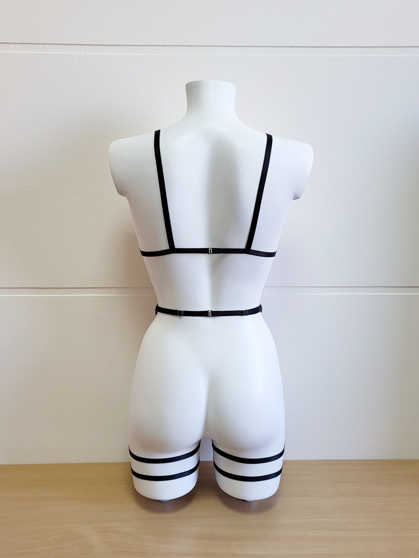 Hecate - women elastic harness bodysuit