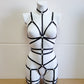 Siren II - bondage harness lingerie