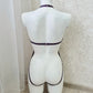 Kvasir - open harness bodysuit catsuit