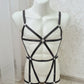 Loki men - black fullbody harness outfit