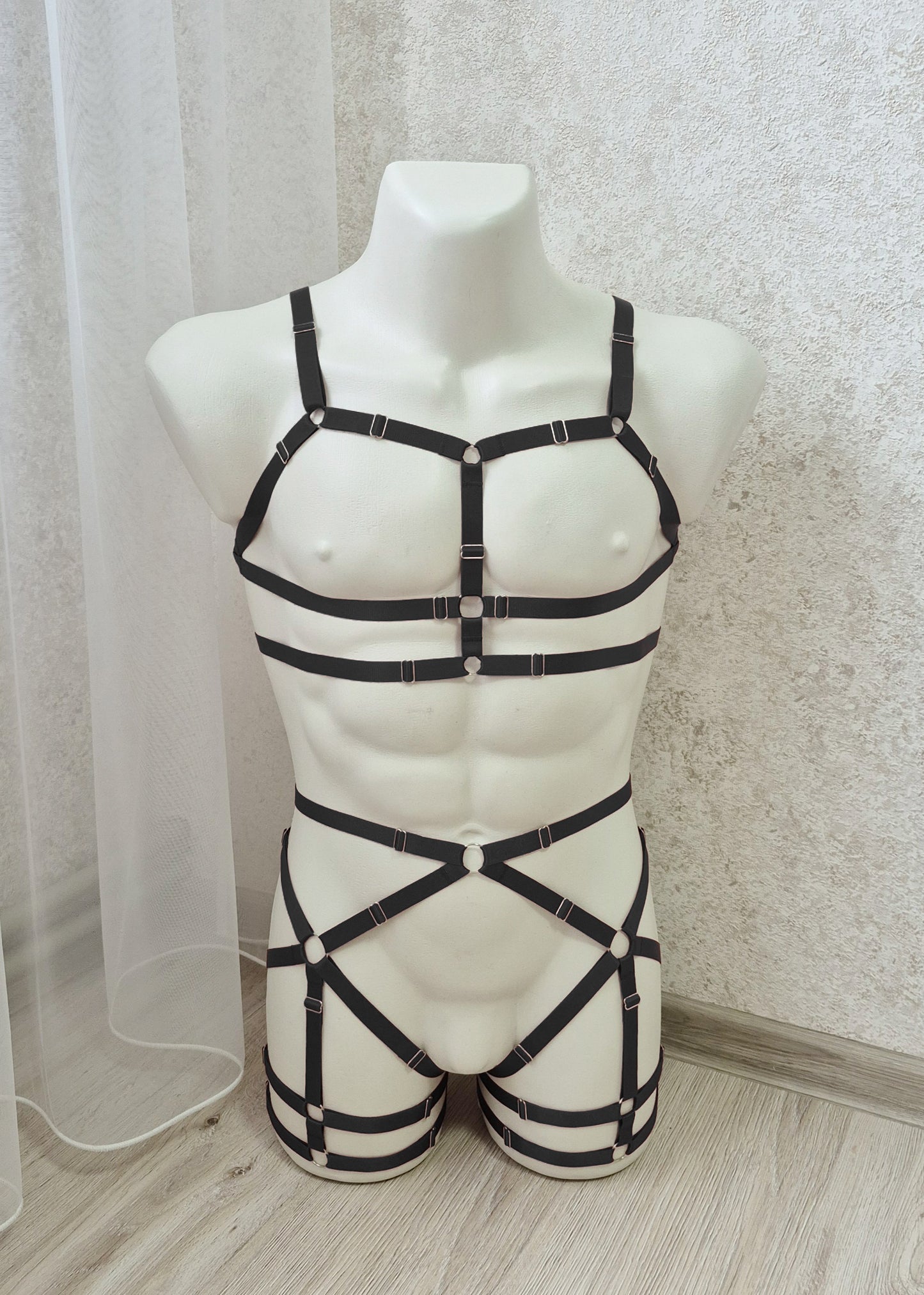 Baldur men - sissy lingerie harness set