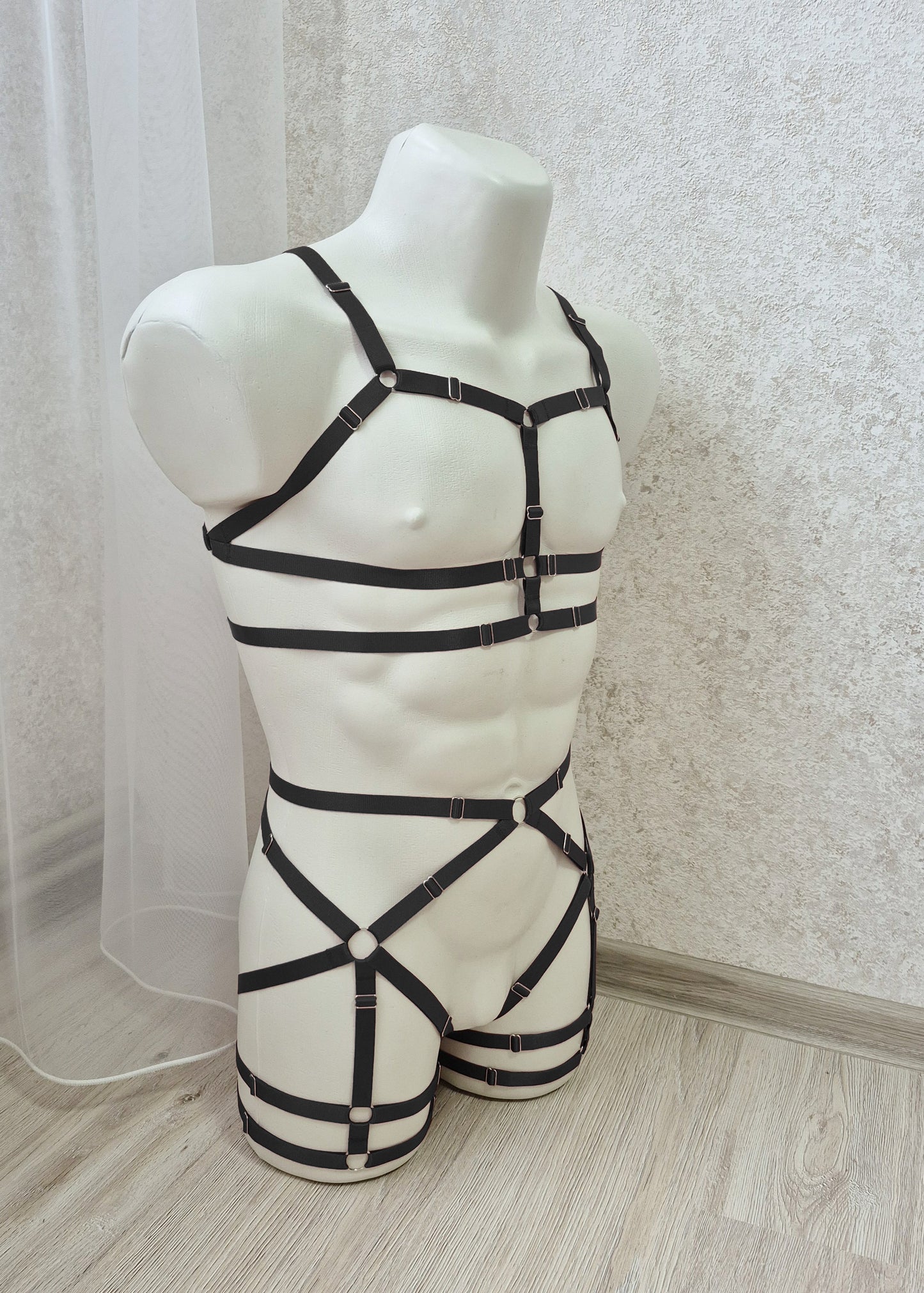 Baldur men - sissy lingerie harness set