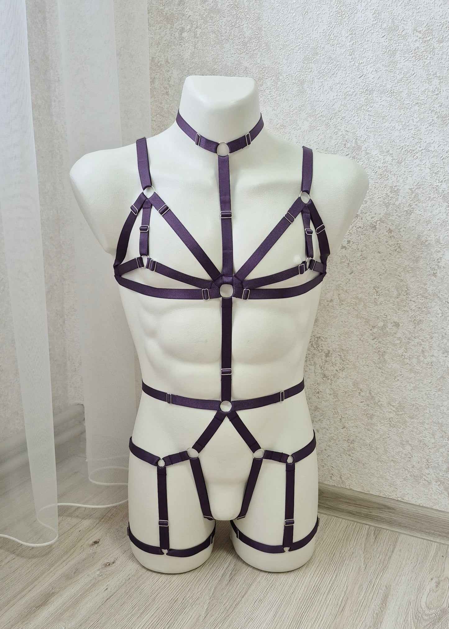 Thor men - cage bra chest harness lingerie bodysuit