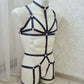 Thor men - navy blue chest harness male