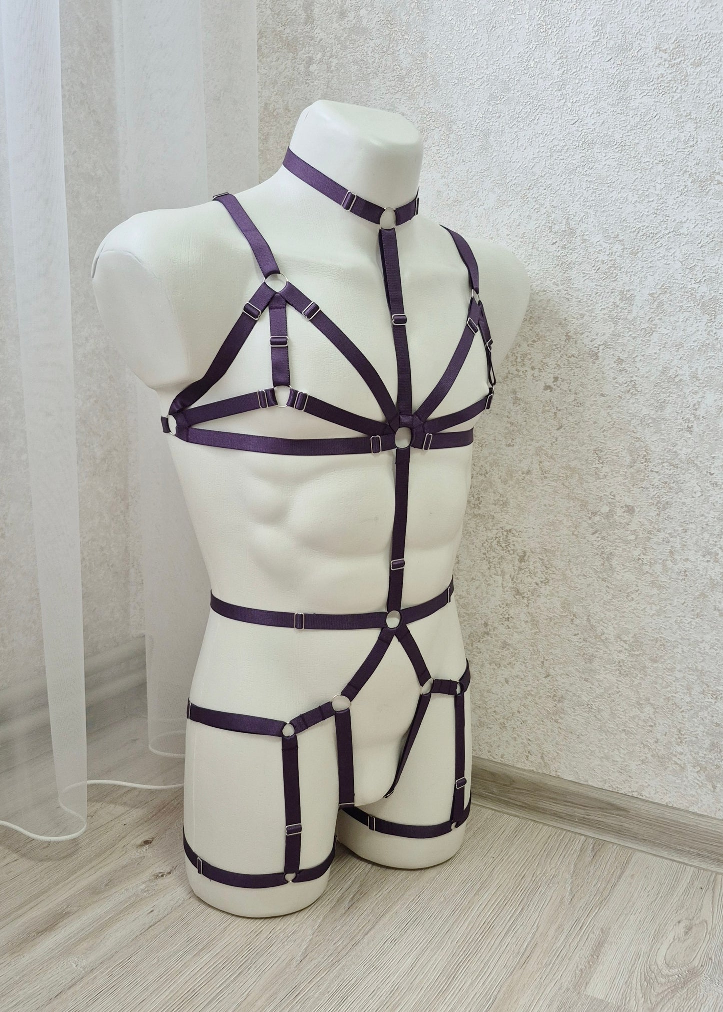 Thor men - cage bra chest harness lingerie bodysuit