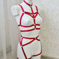 Odin - red women harness lingerie set valentines day gift
