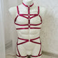 Odin men - open harness lingerie set with cage bra