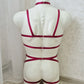 Odin men - open harness lingerie set with cage bra
