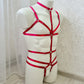 Tyr men - red valentines day lingerie harness outfit