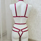 Tyr - open women harness lingerie bodysuit