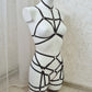 Vali - open harness lingerie set