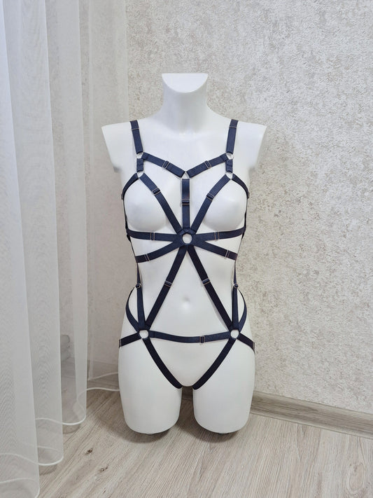 Dagur - fullbody harness bodysuit female lingerie