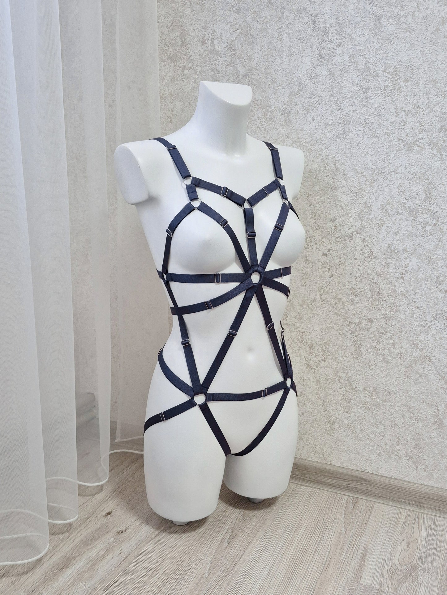 Dagur - fullbody harness bodysuit female lingerie