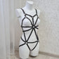 Dagur - black harness lingerie women
