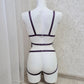 Dagur - open women harness lingerie with straps