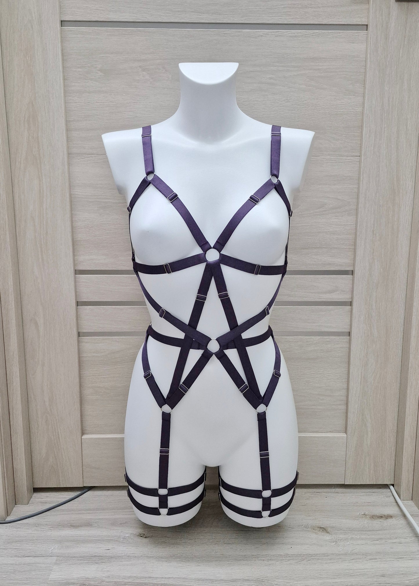Hecate II - full body harness lingerie festival outfit