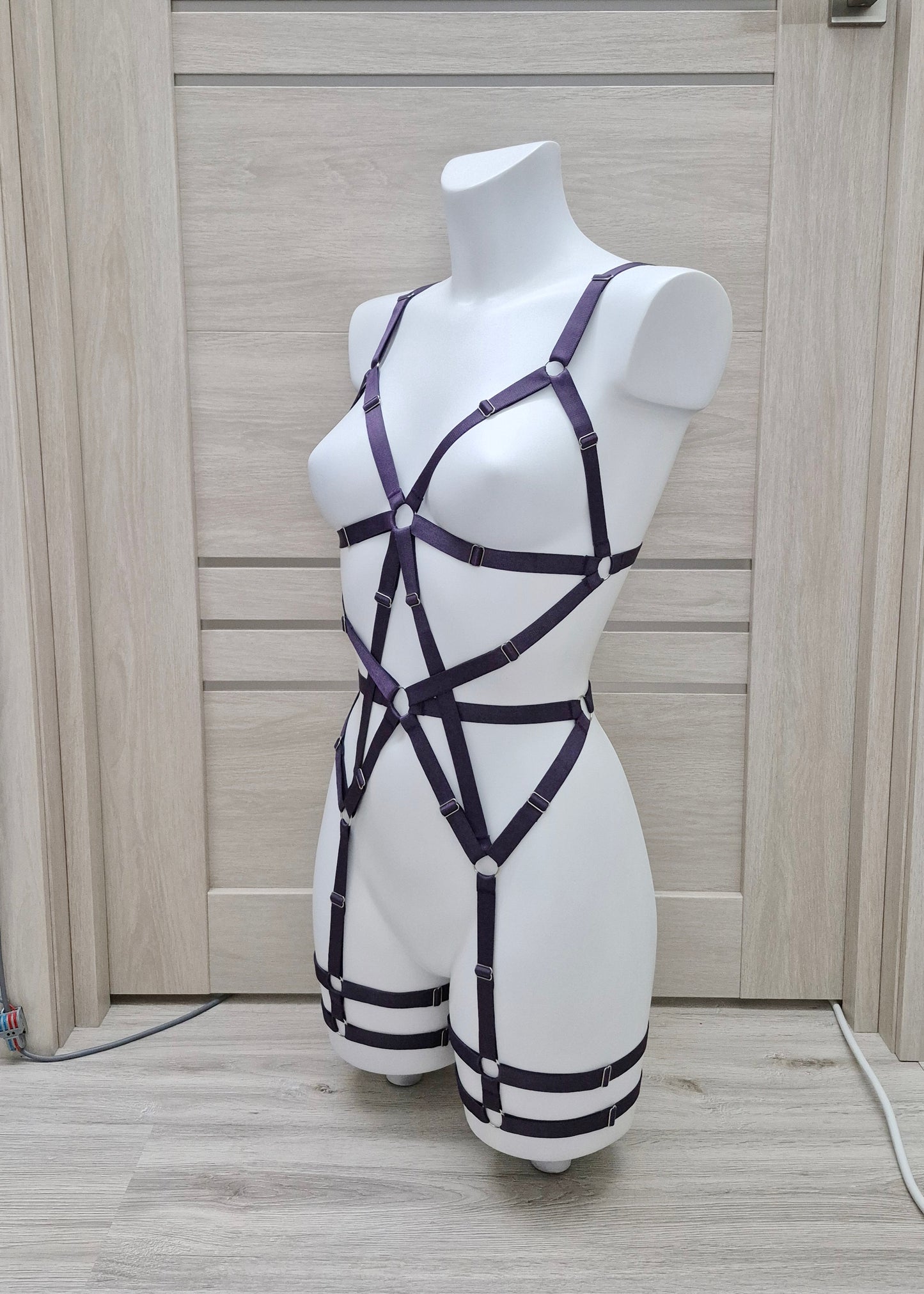 Hecate II - full body harness lingerie festival outfit