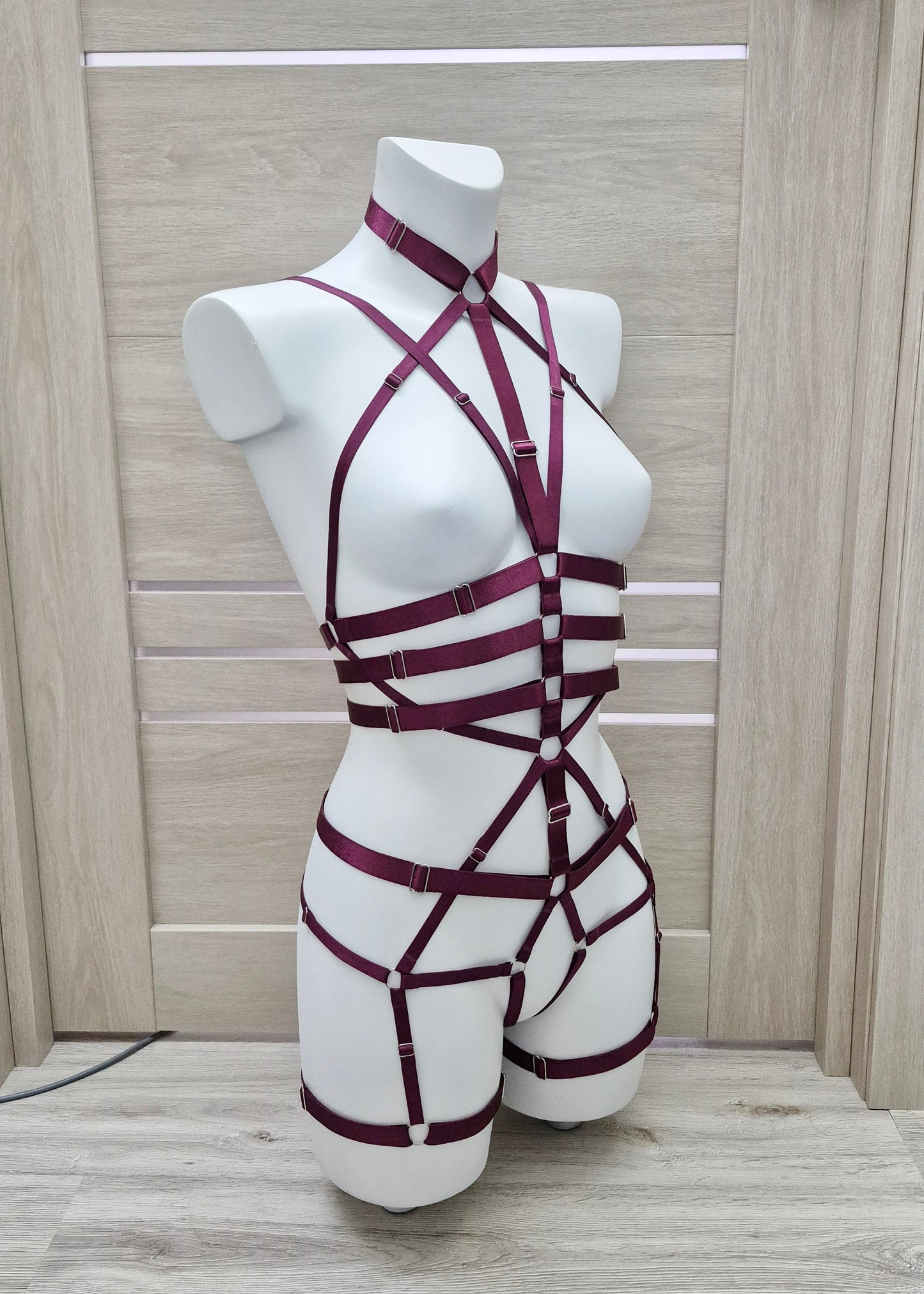 Scylla - dance harness lingerie bodysuit