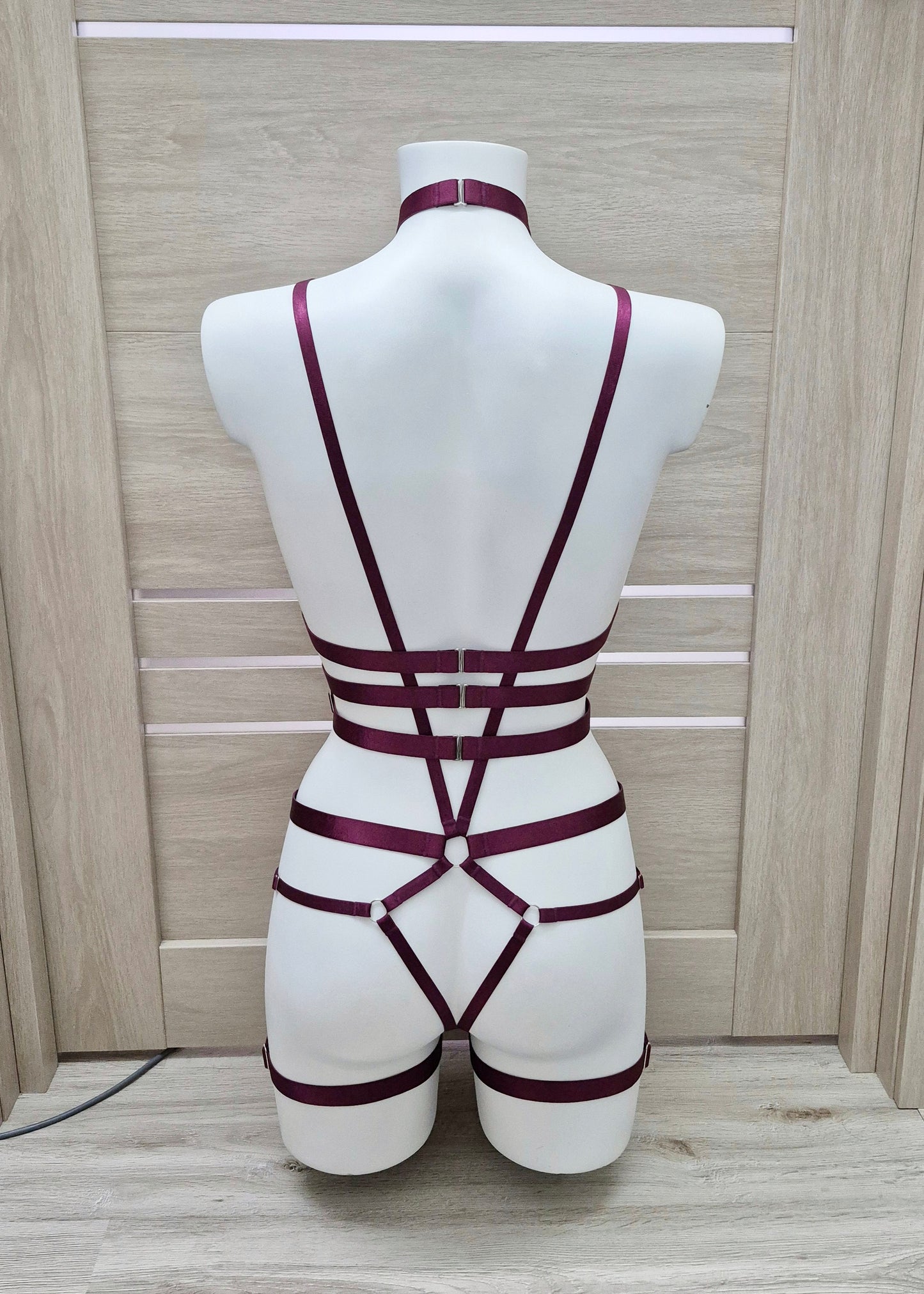 Scylla - dance harness lingerie bodysuit