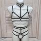Athena men - sissy lingerie set cupless bra open panties