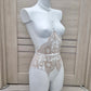 Calliope - honeymoon crotchless lace bodysuit