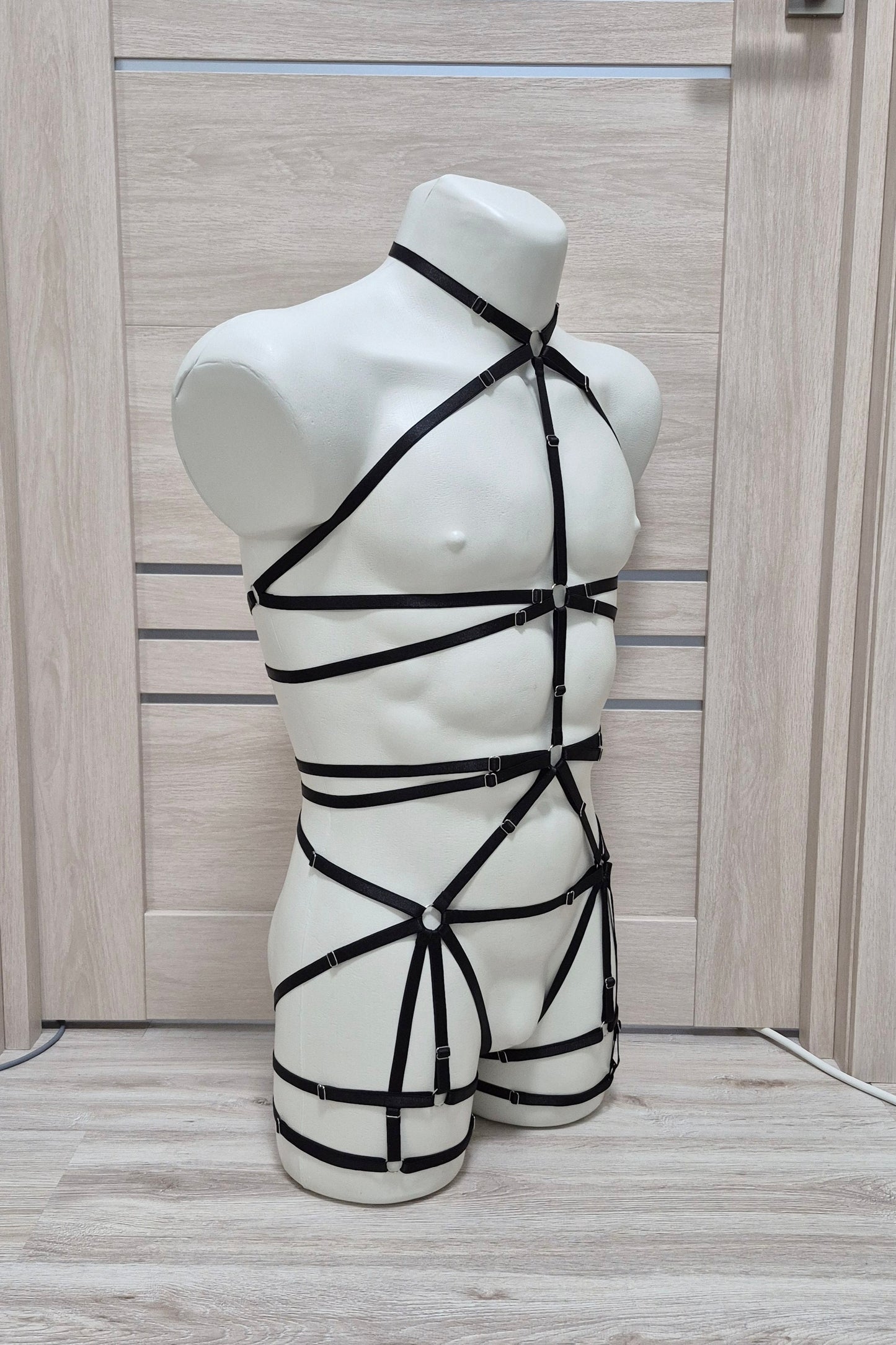 Shiva men - harness bodysuit gay body harness