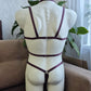 Sigyn men - open crotch male harness lingerie