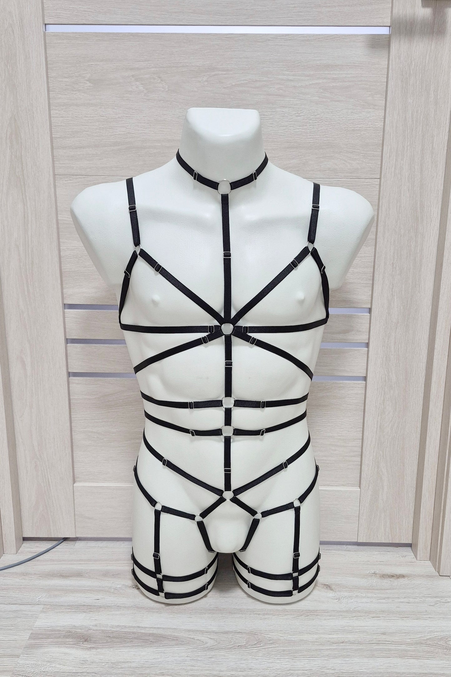 Siren II men - fullbody harness lingerie festival clothing