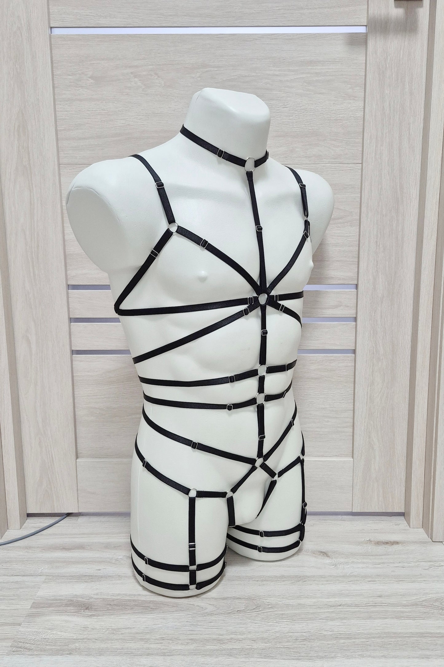 Siren II men - fullbody harness lingerie festival clothing